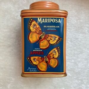 Oneida Vintage Label Mariposa ceramic canister container